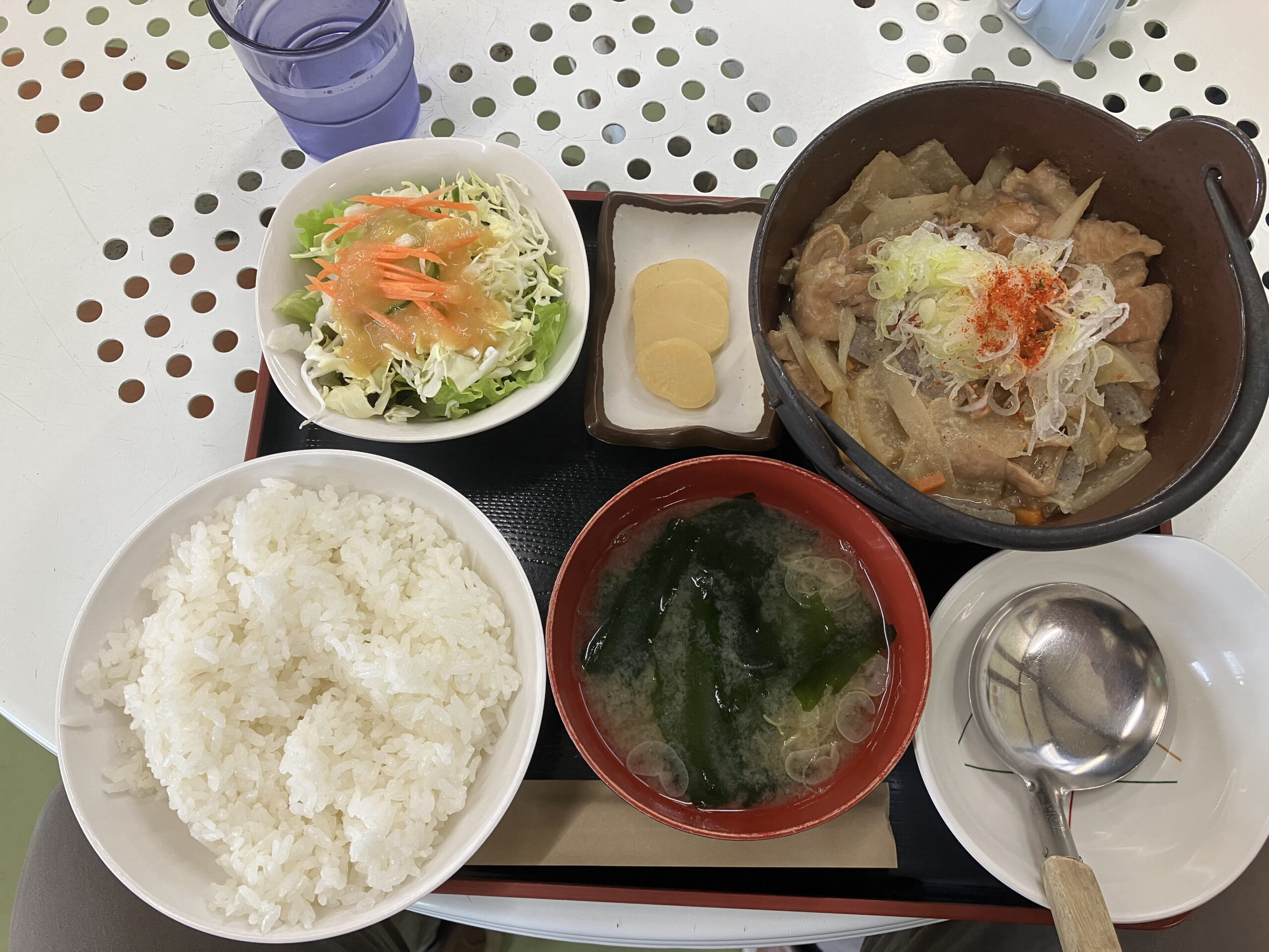 もつ煮定食
